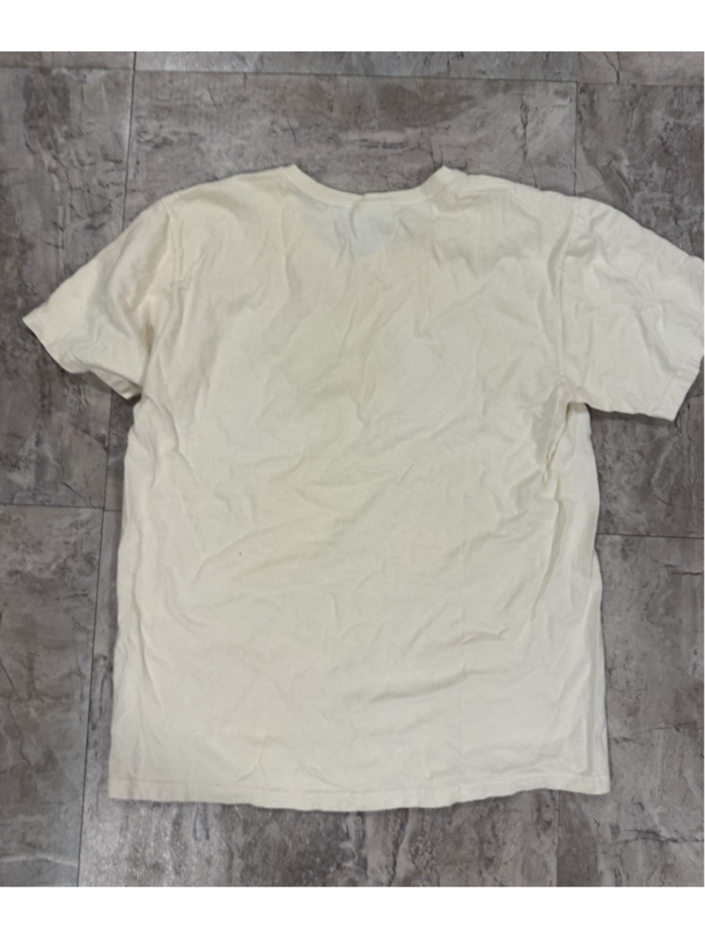VTG Quilted Cat Patch Star Hanes Cotton Tshirt Homemade Size M Cats Kitty - Picture 5 of 5